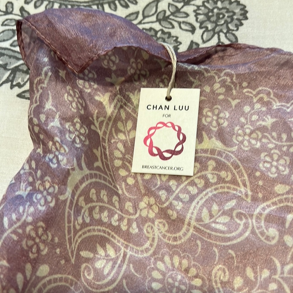 CHAN LUU / FIRE SALE🔥🔥Silk Paisley Pocket Scarf